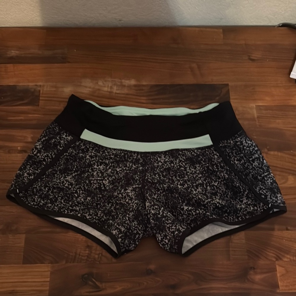Black and Gray Athletic Shorts